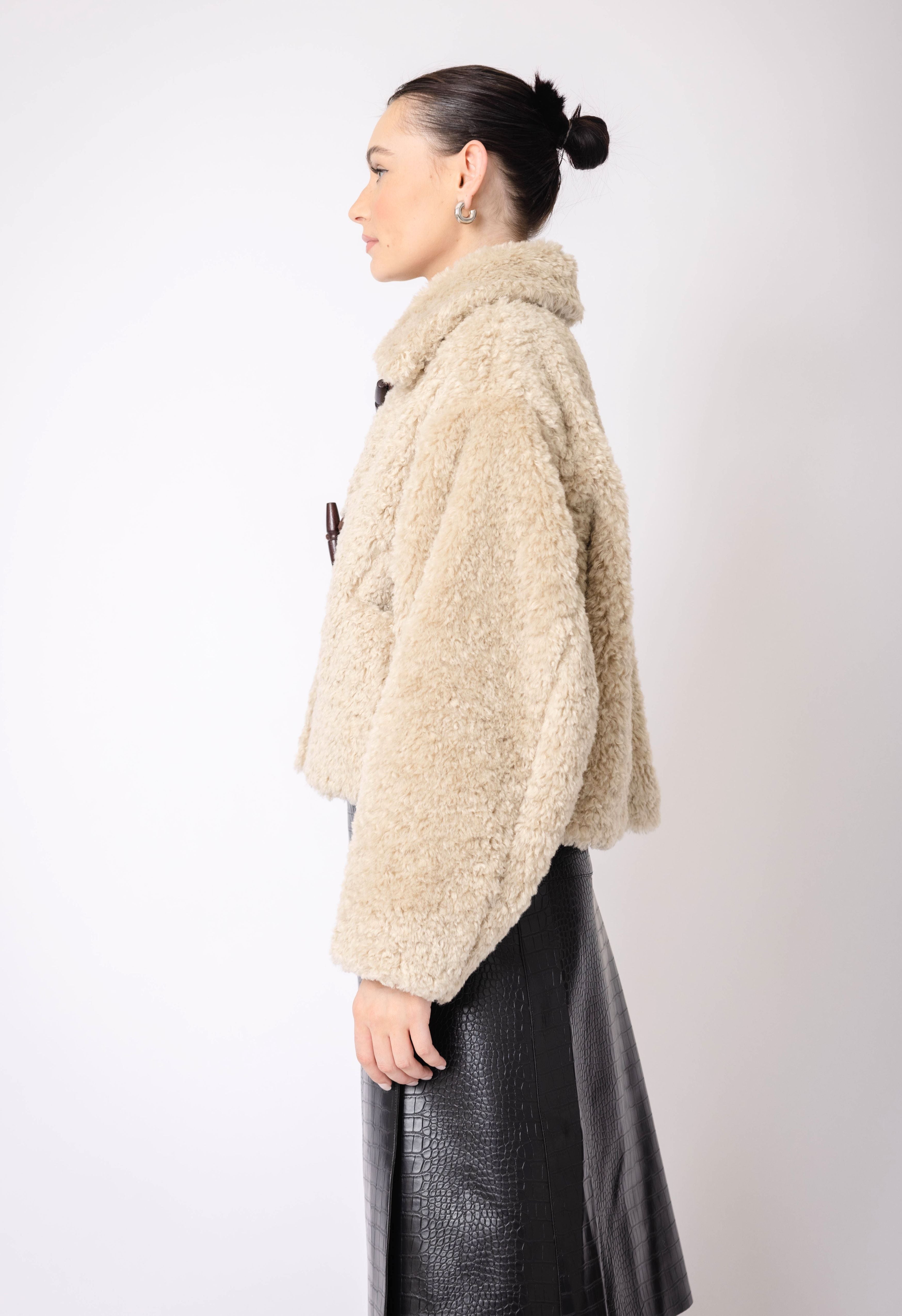 Kira Jacket in Sand – The NKC Store