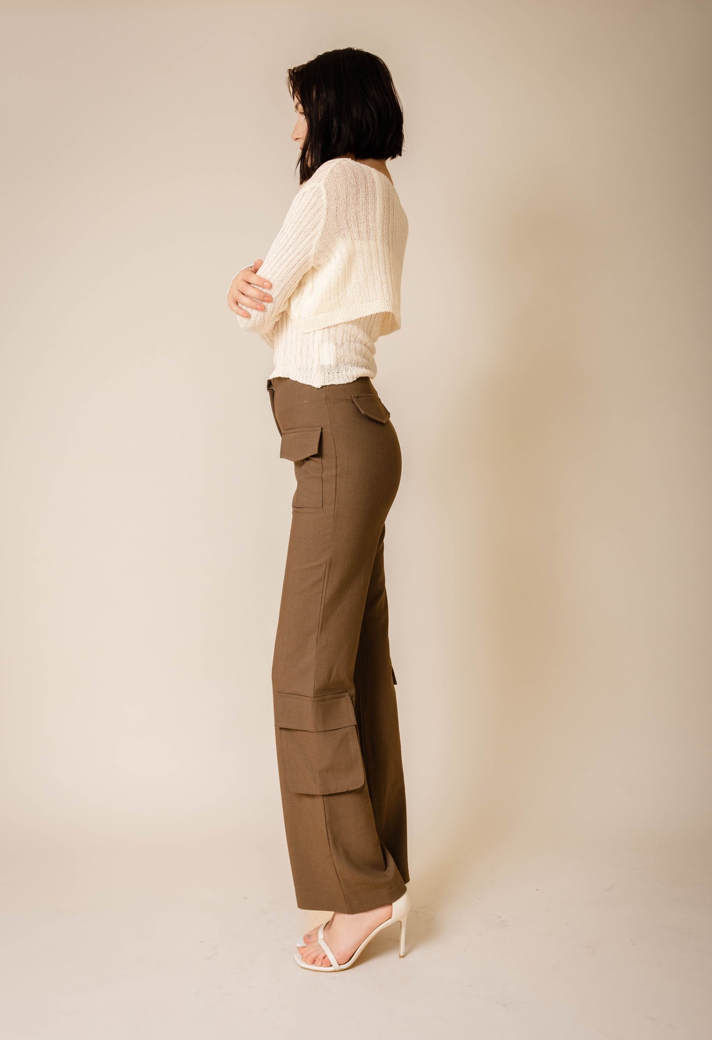 Slacker Dress Pants in Brown