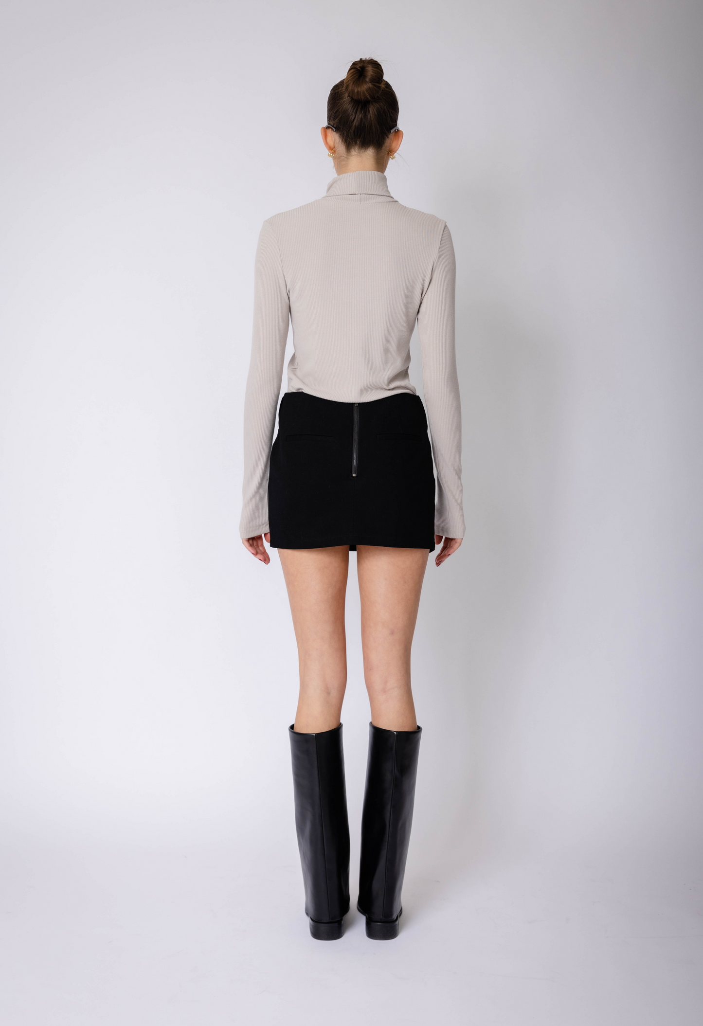Quinn Utility Skirt In Black