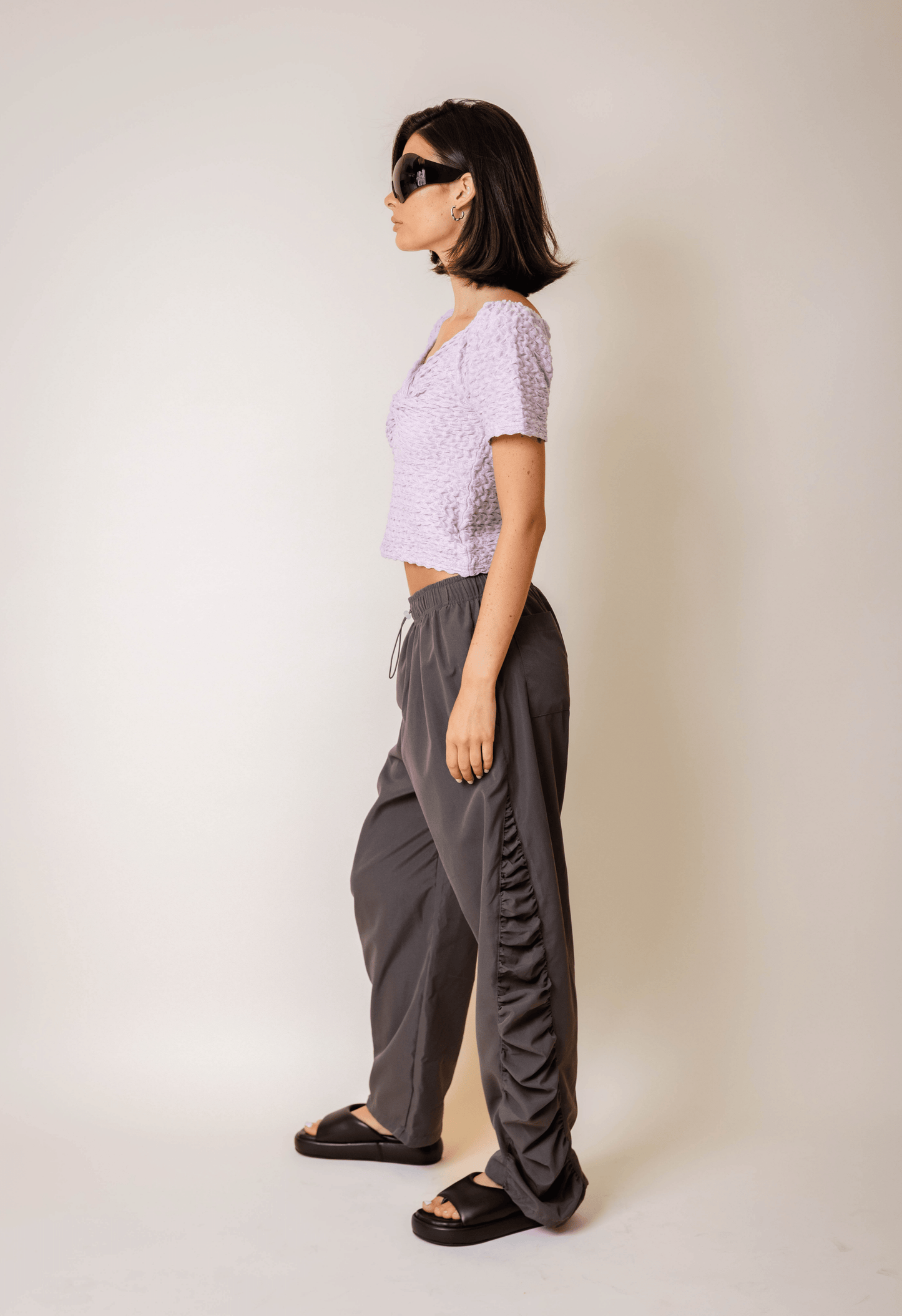 Side Ruched Jogger