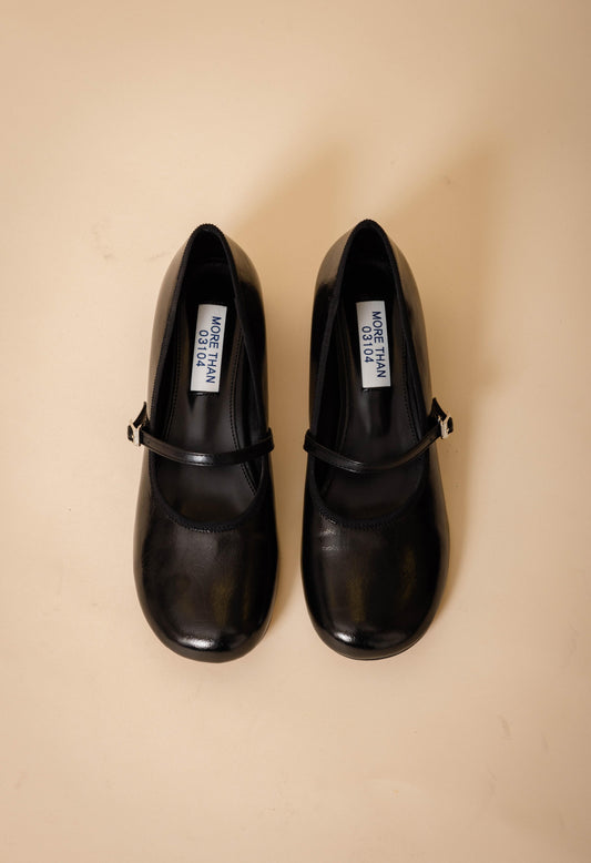Mary Jane Shoe In Black