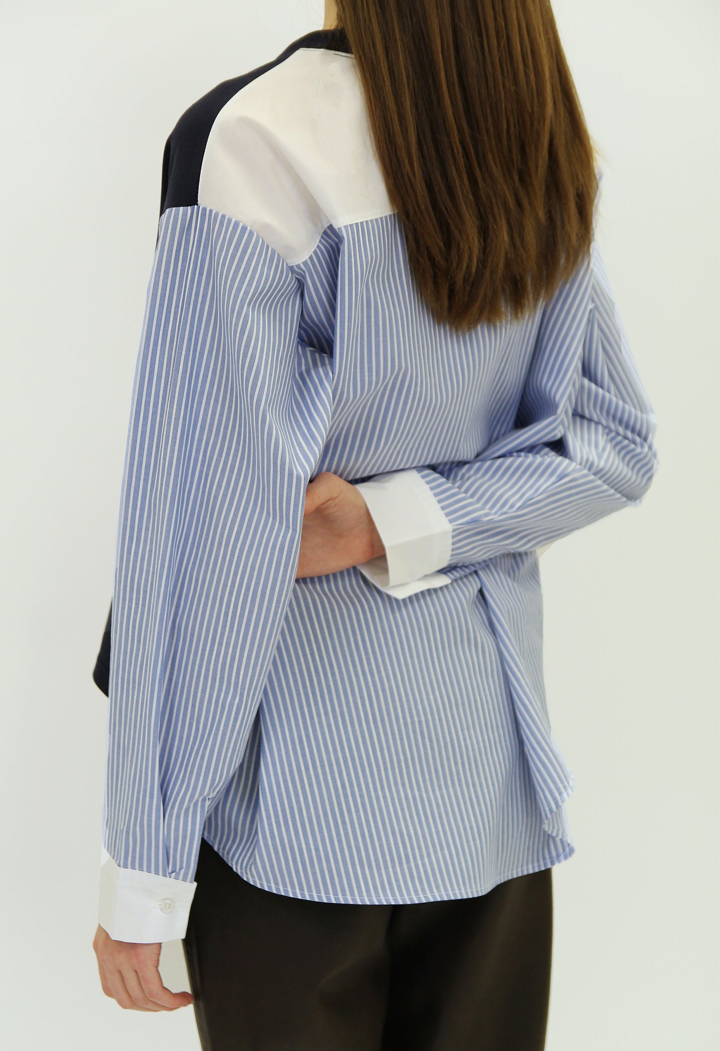 Spencer Striped Cotton Blouse