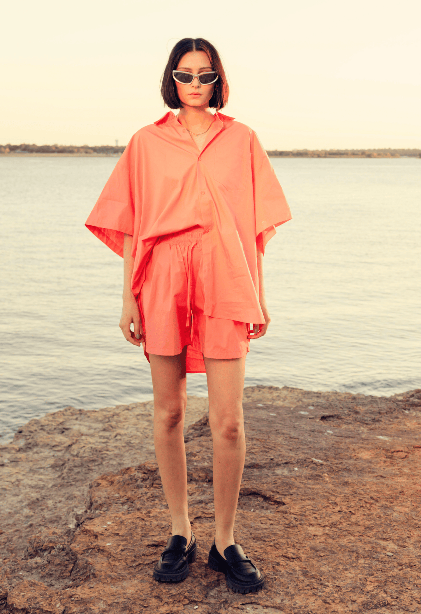 Luka Short In Coral